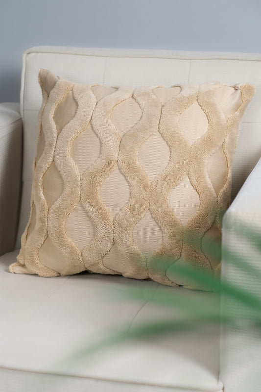 Su Yolu Bohem Özel Tasarım Punch Panç Desen Dekoratif Kırlent Kılıfı