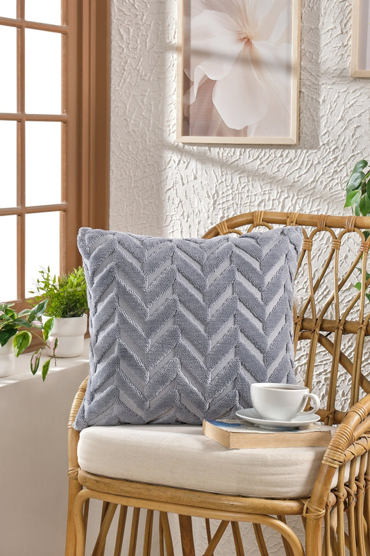 Bohem Özel Tasarım Punch Panç Desen Dekoratif Kırlent Kılıfı