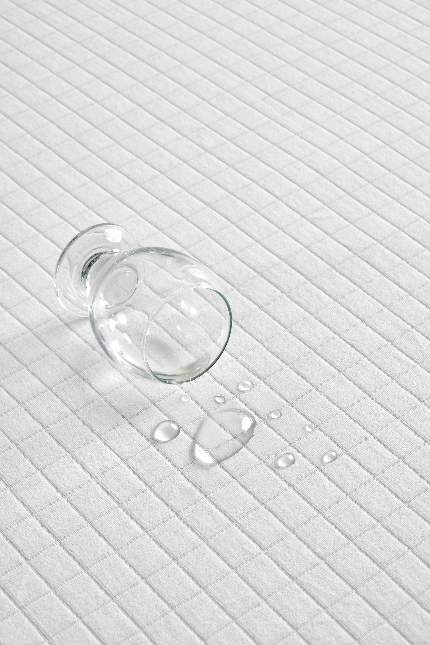 100X200 Yeni Nesil Micro Kareli Fitted Su Geçirmez Beyaz Yatak Koruyucu Alez