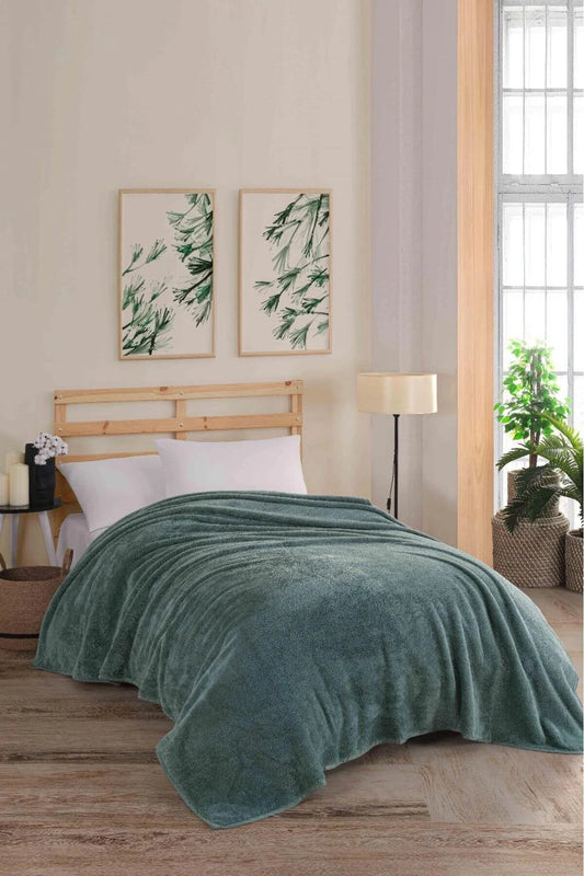 Mint Wellsoft Tek Kişilik Tv Battaniye 150x200 cm