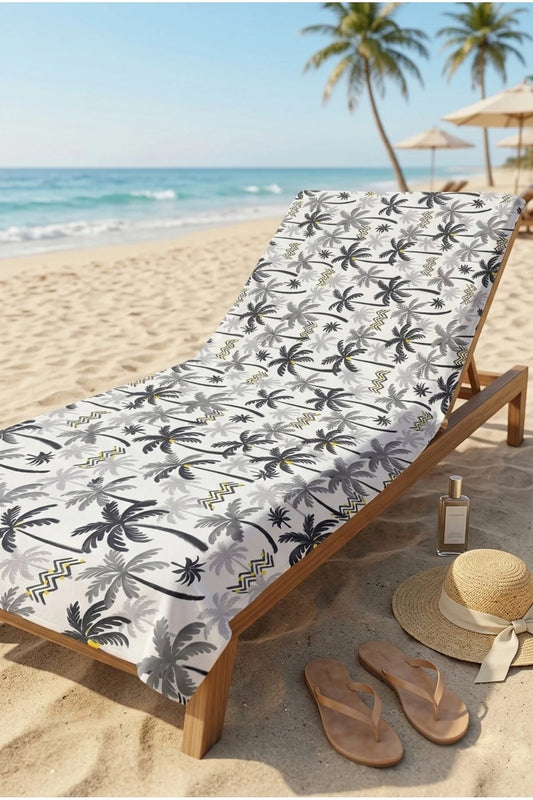 Tropical Breeze Gri Plaj Havlusu 70 x 150 cm